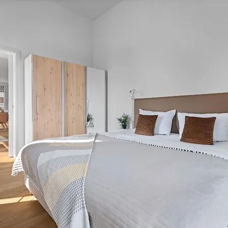 公寓 Ocean Queen- Penthouse, Balkon, Ostseeblick, Kamin *