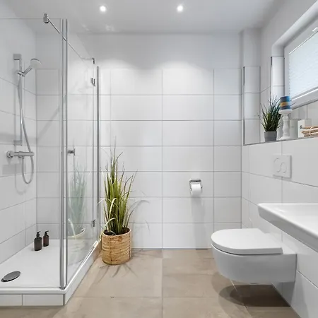 Ocean Queen- Penthouse, Balkon, Ostseeblick, Kamin 公寓 奥尔本尼兹