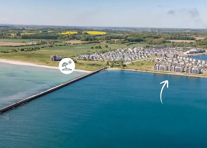 Ocean Queen- Penthouse, Balkon, Ostseeblick, Kamin * Olpenitz